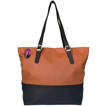 TOREBKA DAMSKA Torba na ramię SHOPPER BAG KOLORY A4 TOREBKI DAMSKIE FB263