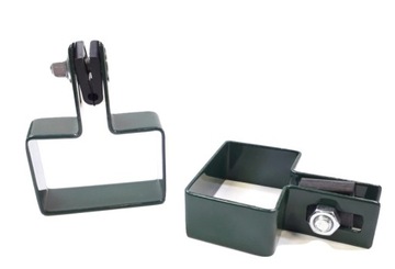 Зажим торцевой панели 40x60 АНТРАЦИТ KPL Strong