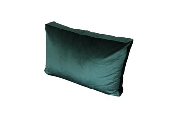 poduszka oparcie butelkowa zieleń gruba 50x65x15