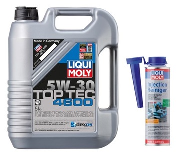 LIQUI MOLY TOP TEC OIL 4600 5W30 5л +2X 1л 7л