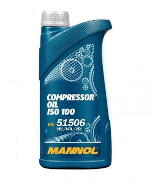 MANNOL Compressor Oil ISO 100 DIN 51506 - 1L