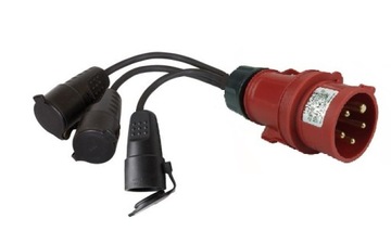 ADAPTER SIŁOWY PRZEJŚCIÓWKA 16A 400V NA 230V