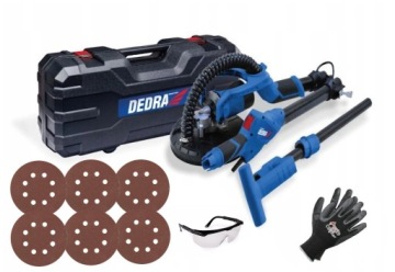 DEDRA DED7765 SZLIFIERKA DO GIPSU 750W LED +GRATIS