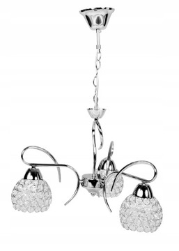 SPIRALA-1 lampa nowoczesna chrom loft led ball led