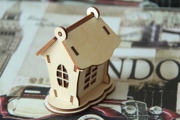 Лесные украшения из стекла Украшения для деревянного дома