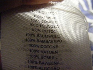 BEN SHERMAN koszula w prążek 100% bawełna R M Button Down