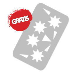 ШАБЛОН ПОКРАСКИ для плитки COMINO 30x30