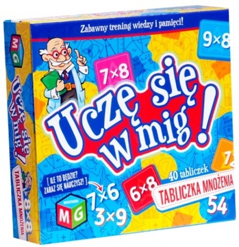 MULTIGRA GRA TABLICZKA MNOŻENIA MNOŻENIE UCZĘ SIĘ