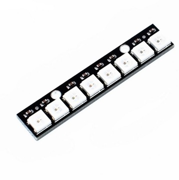 MODUŁ WS2812B 5050 RGB LEDx8 5V RASPBERRY ARDUINO