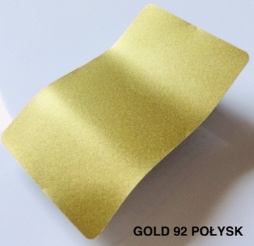 Полиэфирная порошковая краска Gold 92, гладкий блеск