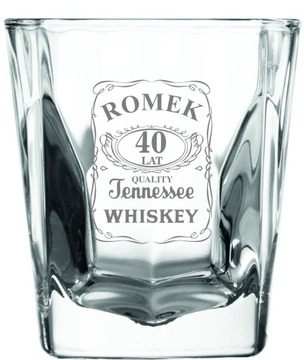 Szklanki do Whisky Grawerowane 6 szt. prezent