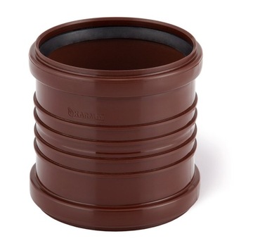 Złączka 110 mm brązowy