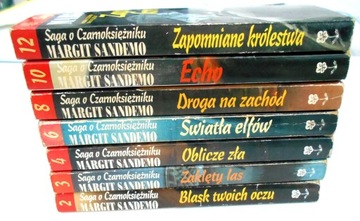 Margit Sandemo-SAGA O CZARNOKSIĘŻNIKU od 2:8,5egz