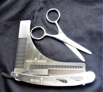 Шаблон ножниц для бритвы BEARD KIT