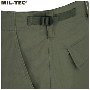 Трекинговые БРЮКИ BDU 2в1 на молнии Mil-Tec Olive S