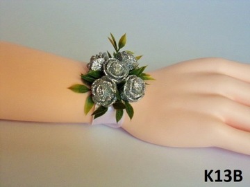 K 13 * Kotylion na rękę ślub studniówka - KOLORY