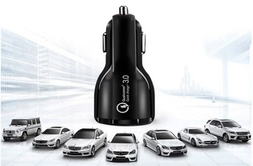 БЫСТРОЕ АВТОМОБИЛЬНОЕ ЗАРЯДНОЕ УСТРОЙСТВО 3.1А QUALCOMM QC 3.0