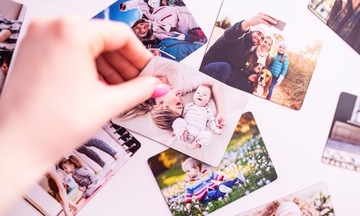 Фотомагнит с фотографией на холодильник 9х6 см 16 шт.