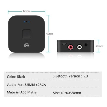 Аудиоприемник BLS-B11 HiFi Bluetooth 5.0 NFC