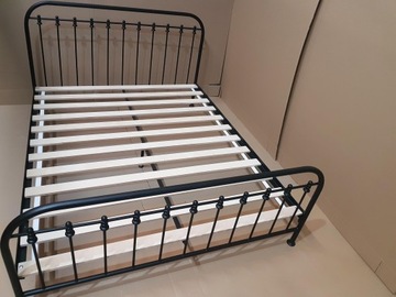 WERONI МЕТАЛЛИЧЕСКАЯ КРОВАТЬ 160X200 НА ВЫСОКИХ НОЖКАХ FI 32