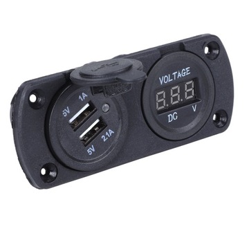 USB ЗАРЯДНОЕ УСТРОЙСТВО ПРИЖИГАЛКИ ДЛЯ ЛОДКИ 12В 24В