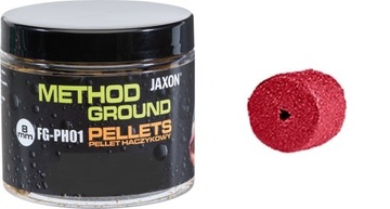 Pellet haczykowy Jaxon Method Ground 8mm truskawka