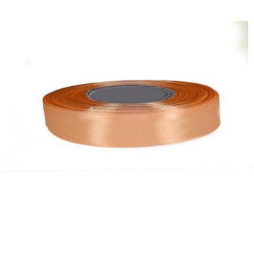 Tasiemka satynowa 12mm 32mb ŁOSOSIOWY 8023 wstążka