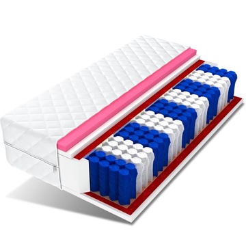 Materac 80x190 visco pocket MEMORY 24cm