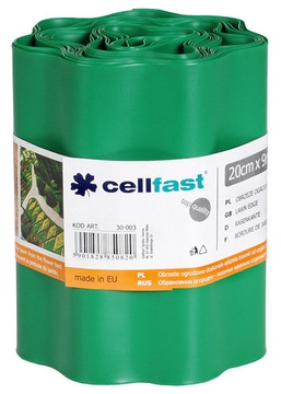 OBRZEŻE TRAWNIKOWE 20cmx9m ZIELONE CELLFAST PŁOTEK