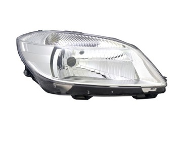 REFLEKTOR PRAWY SKODA FABIA II, ROOMSTER - LIFT