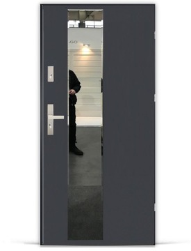 POLSKIE DRZWI ZEWNĘTRZNE FUTURE MIRROR STOLDREW
