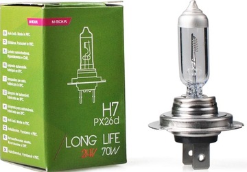 ŻARÓWKA M-TECH 24V 70W H7 POWERTEC LONG LIFE