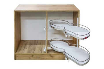 ГРУЗОВАЯ УГЛОВАЯ КОРЗИНА СПРАВА, 500 мм, БЕСШУМНОЕ ЗАКРЫТИЕ