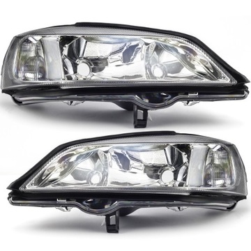 REFLEKTORY LAMPY OPEL ASTRA II G KOMPLET L+P