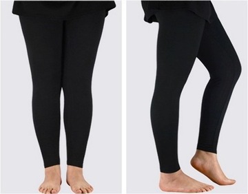 Bambusowe LEGINSY DAMSKIE LEGGINSY getry 9XL