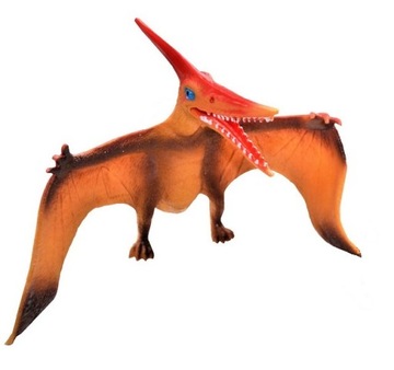 Pteranodon, gumowy, skrzydlaty dinozaur.
