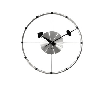 Srebrny zegar LAVVU COMPASS LCT1100