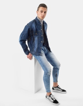 Kurtka Katana Bluza Męska Jeans Jupa 199 M granat