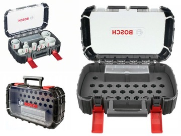 BOSCH skrzynka walizka na otwornice < 60mm