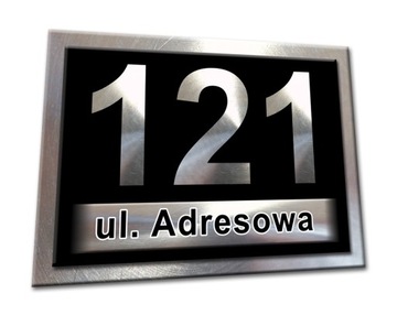 TABLICZKA NUMER DOMU z numerem nr na dom tablica