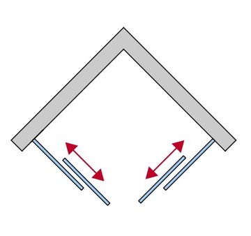 NOVELLINI ДУШЕВАЯ КАБИНА 75x90 KALI AH 90x75