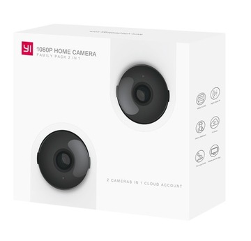 2x камера, тел. обнаруживает движение, WIFI, IP, FullHD