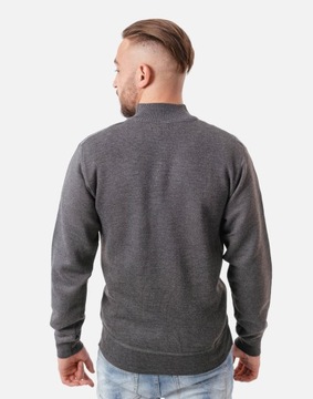 Sweter Męski Półgolf Rozsuwany Swetry 2425 -03 XXL