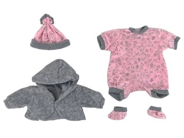 Одежда BABY для куклы BOBAS BORN, клоунская куртка 306