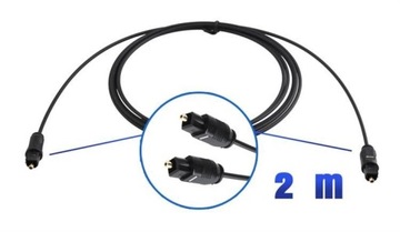 Kabel Przewód optyczny TOSLINK 1.8m Optical