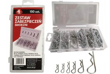 ZESTAW ZAWLECZEK PRZETYCZEK ZAWLECZKI WARSZTAT NORMALIA 150 CZĘŚCI