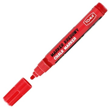 TOMA MARKER KREDOWY, KREDA W PISAKU TO-292 RED