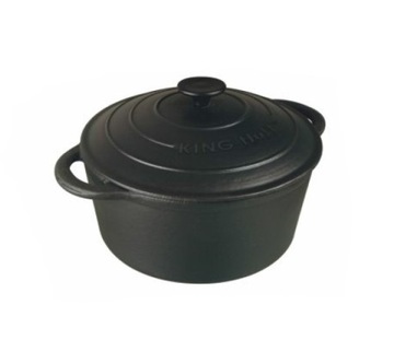 PATELNIA GRILLOWA ŻELIWNA 26 CM Z ODKRĘCANĄ RĄCZKĄ