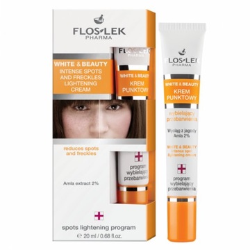 FlosLek White&Beauty punktowy krem wybielający