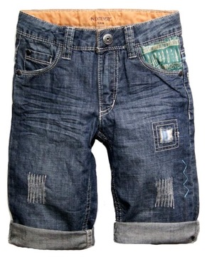 In Extenso Nowe jeansowe SPODENKI bermudy - 116